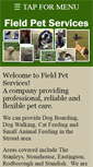 Mobile Screenshot of fieldpetservices.co.uk